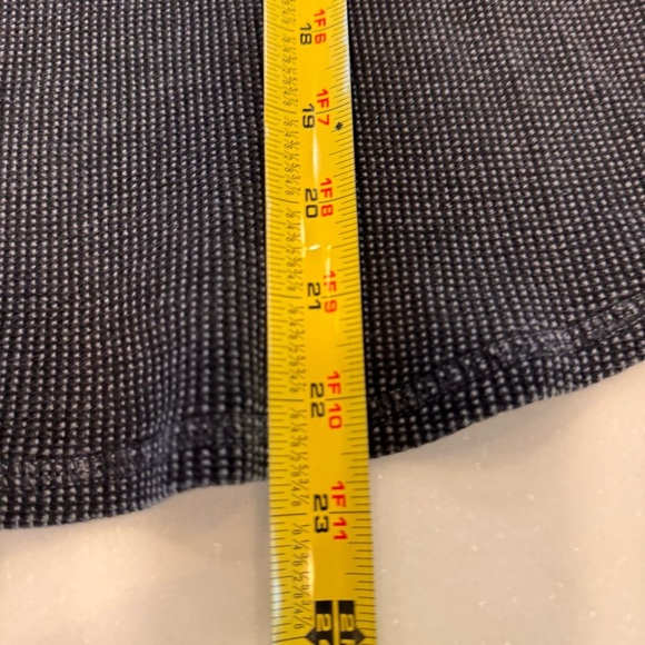 Soft surroundings womens Cobi Thermal velvet trim gray ashy wash Size SP - Picture 11 of 13